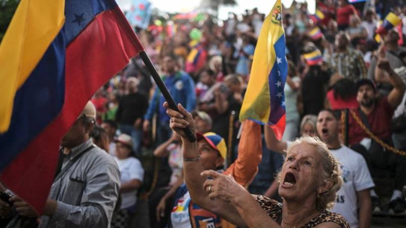 protestas en Venezuela