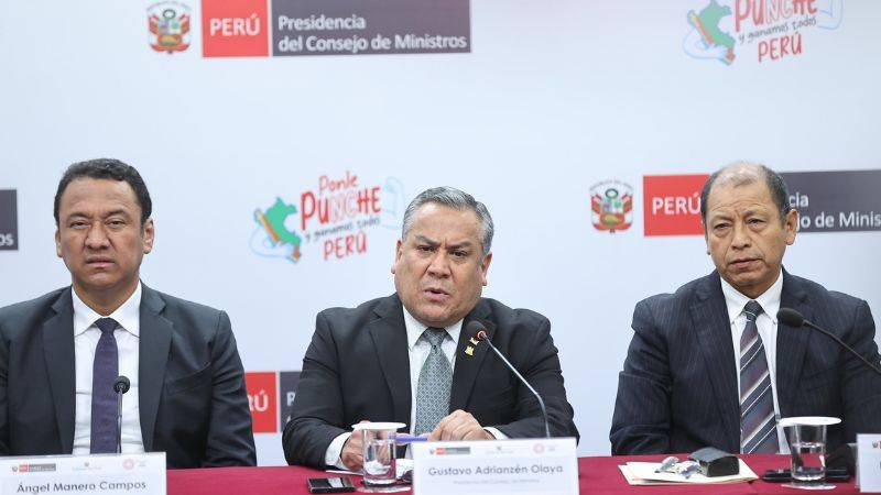 Protestas violentas no serán consentidas, asegura el presidente del Consejo de Ministros