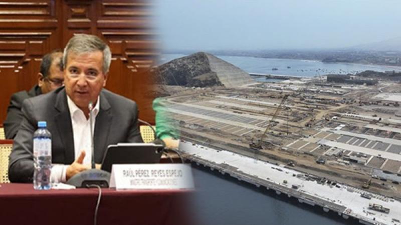 puerto de Chancay megapuerto de chancay MTC Raúl Pérez Reyes Congreso