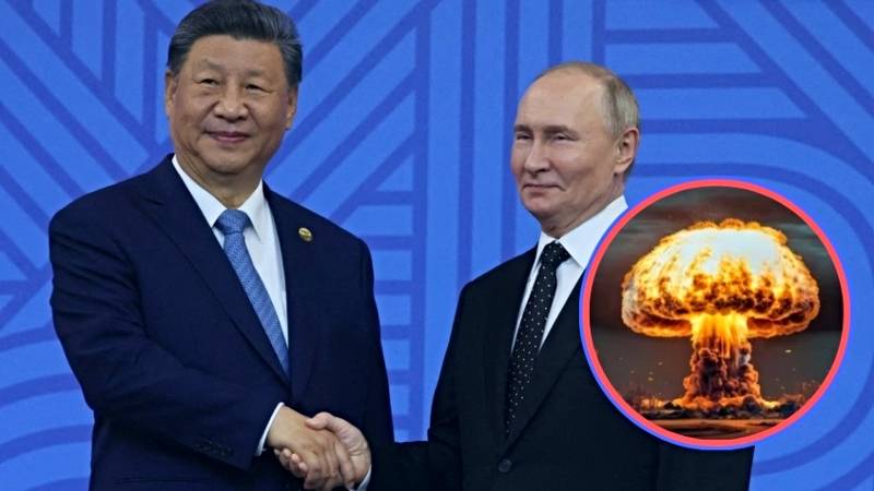 Putin xi jingping rusia ucrania  bomba nuclear guerra