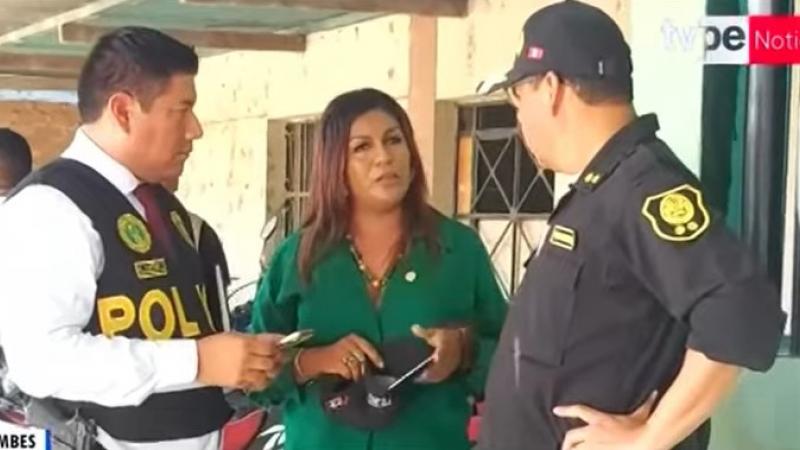 extorsión a regidora de tumbes