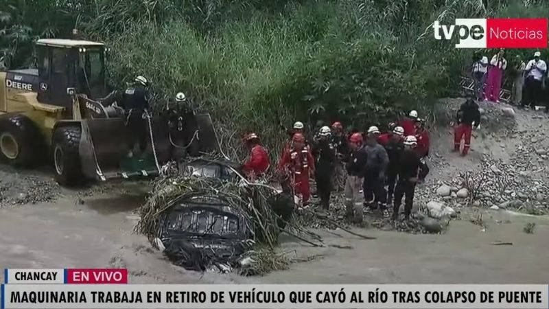 colapso del puente Chancay