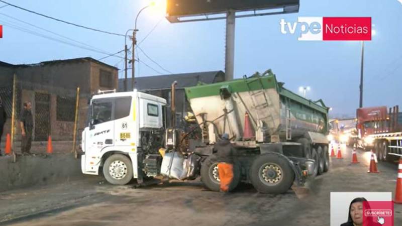 accidente en el Rímac