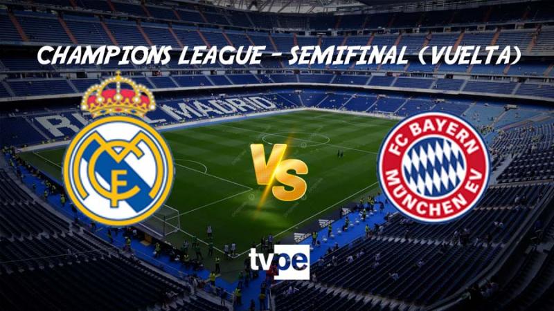 Champions League: Real Madrid Vs. Bayern Múnich Por La Semifinal ...