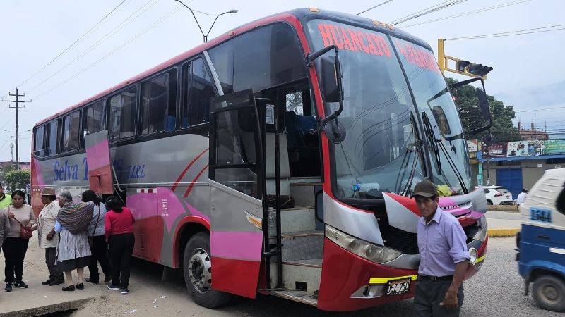 robo bus junin