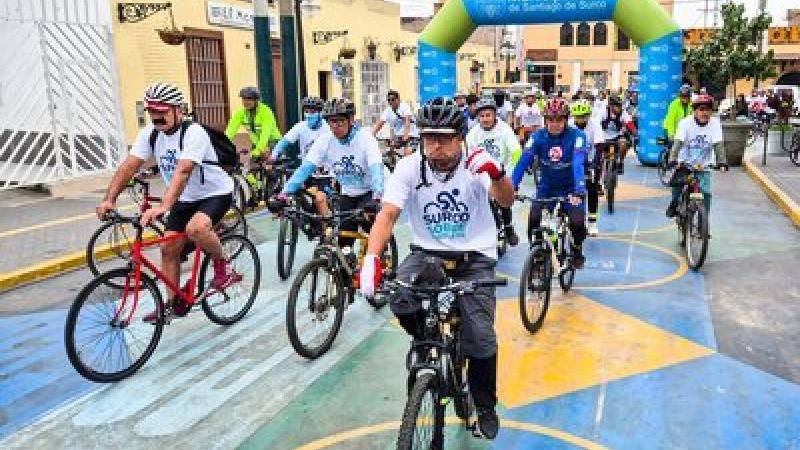 SURCO | BIBICLETEADA | MARATON | DEPORTE | MUNICIPALIDAD DE SURCO