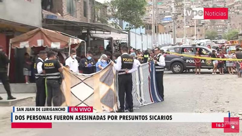 San Juan de Lurigancho: asesinato sicarios