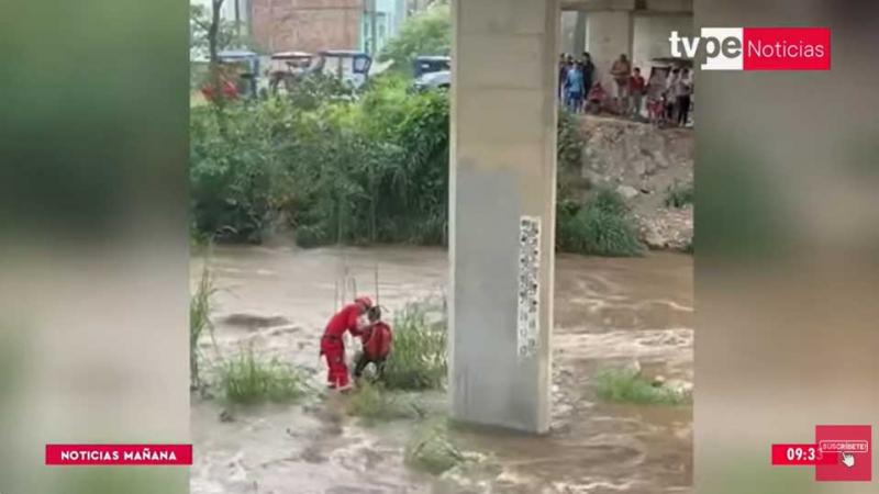 San Martín: menor  corriente del río  