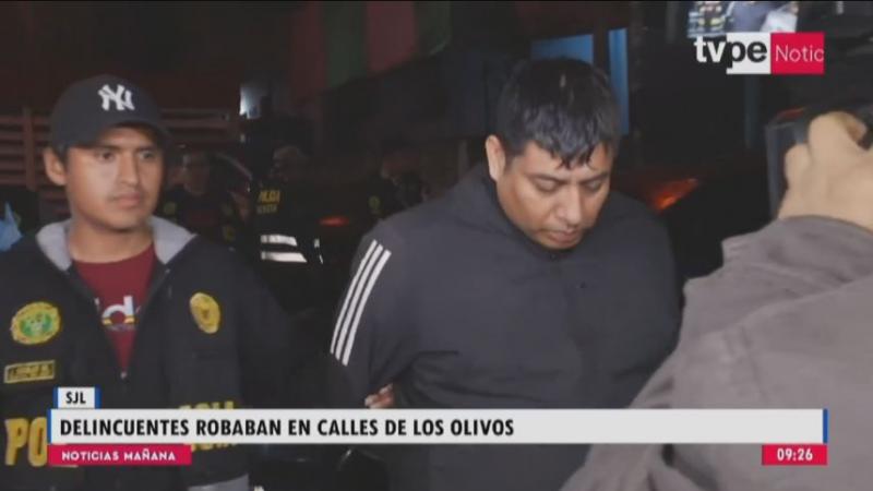 San Juan de Lurigancho Los Olivos Policía Nacional PNP Raqueteros Delincuencia