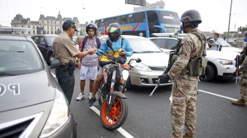 San Juan de Lurigancho San Martín de Porres Lima Sullana Piura Estado de emergencia Policía Ejército