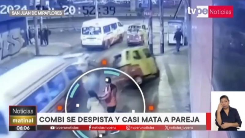 San Juan de Miraflores accidente de tránsito