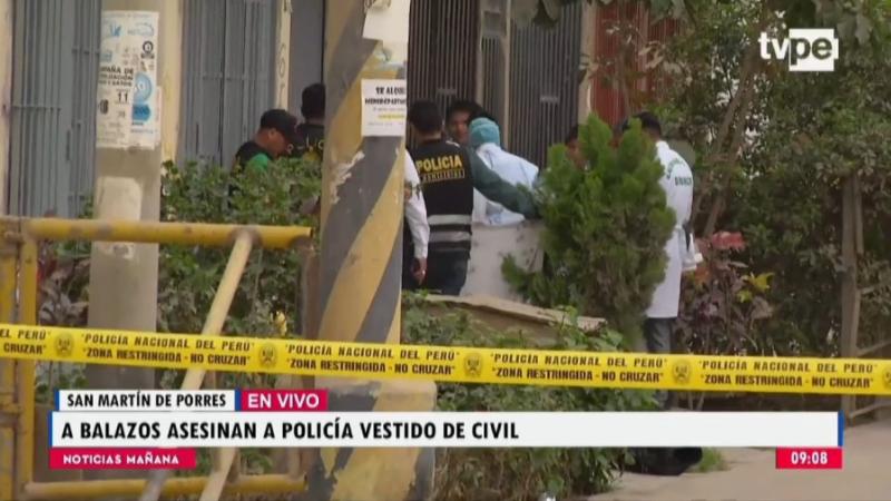 San Martín De Porres: Policía Vestido De Civil Fue Asesinado A Balazos ...