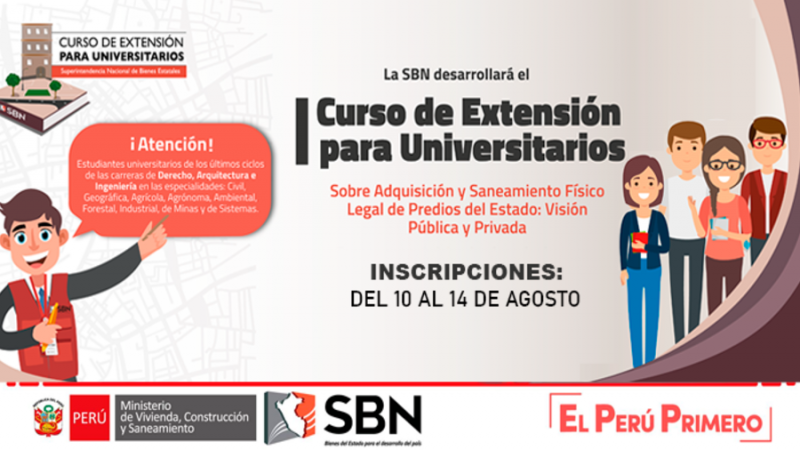 Superintendencia Nacional De Bienes Estatales Lanza Curso Virtual ...