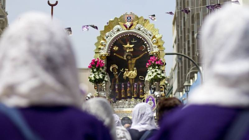 PROCESION SEÑOR DE LOS MILAGROS RECORRIDO 2024