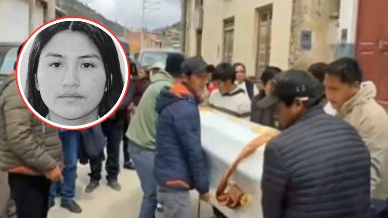 Sheyla Cóndor recibe el último adiós en Huasahuasi