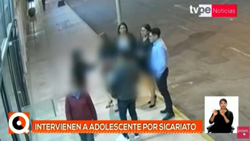 intervienen a adolescente en el callao