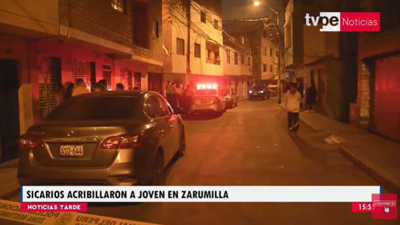 San Martín de Porres: sicarios asesinan a balazos a joven en plena vía pública