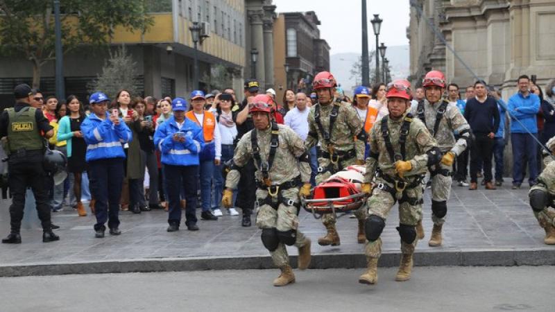 Simulacro Nacional Multipeligro Indeci
