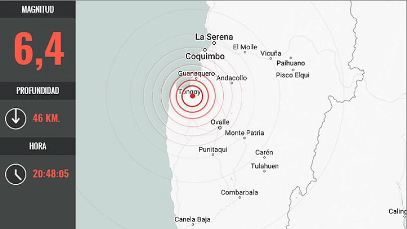 Fuerte Sismo De Magnitud 6.2 Sacudió Zona Central De Chile | TVPerú