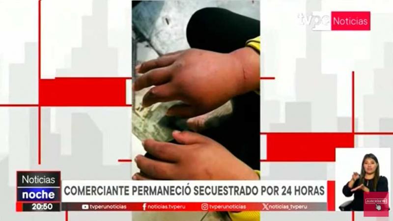 San Martín de Porres: liberan a empresario secuestrado por banda criminal de extranjeros