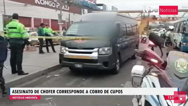 Surco asesinato cobro de cupos