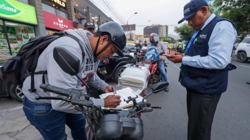 Surco motorizados delivery operativo de control
