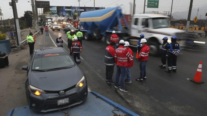 Sutran multó Autopista Ramiro Prialé