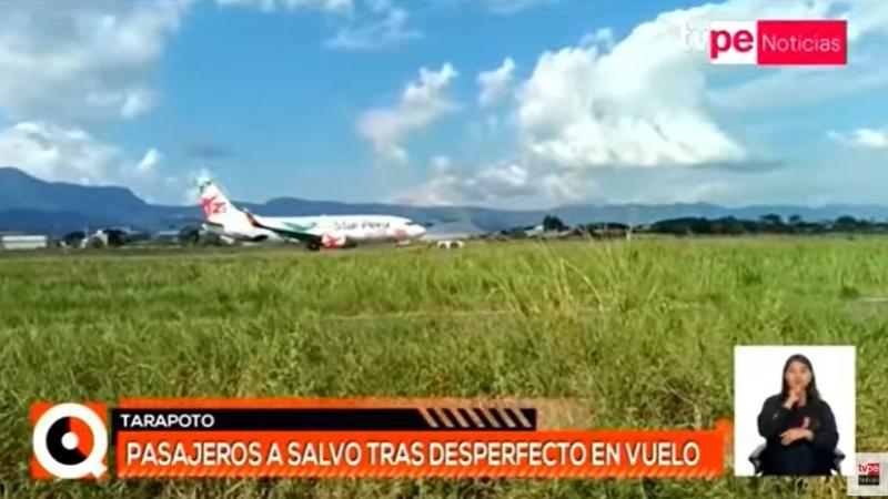 Tarapoto: pasajeros de avión se encuentran a salvo tras desperfecto en vuelo