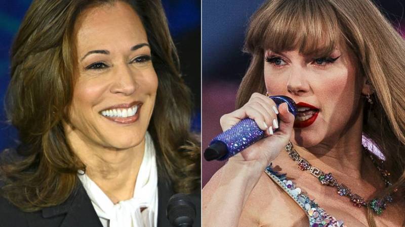 Taylor Swift y su apoyo a Kamala Harris