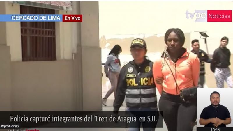 Tren de Aragua Policía Nacional San Juan de Lurigancho