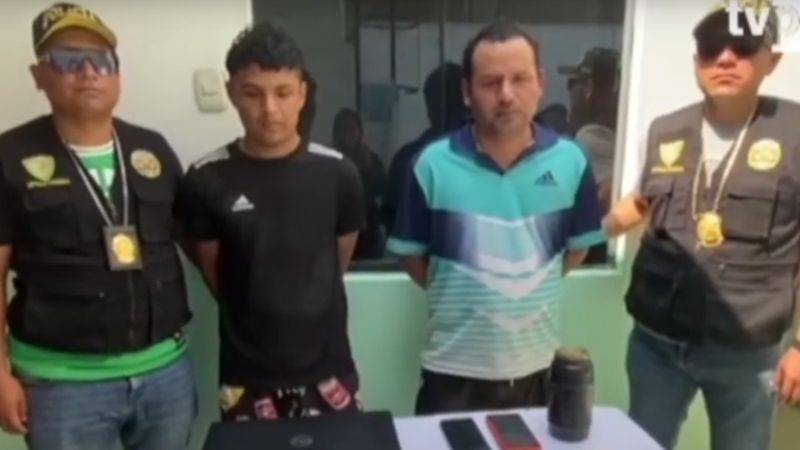 Padre e hijo comercializaban droga en Trujillo