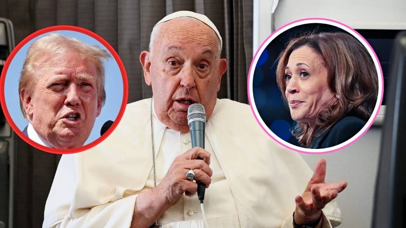 papa francisco trump harris estados Unidos