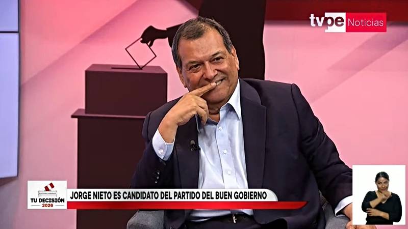 Elecciones Generales 2026 tu decisión jorge nieto 