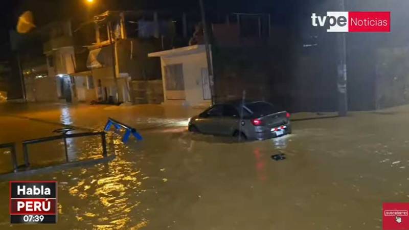 lluvias intensas en Tumbes