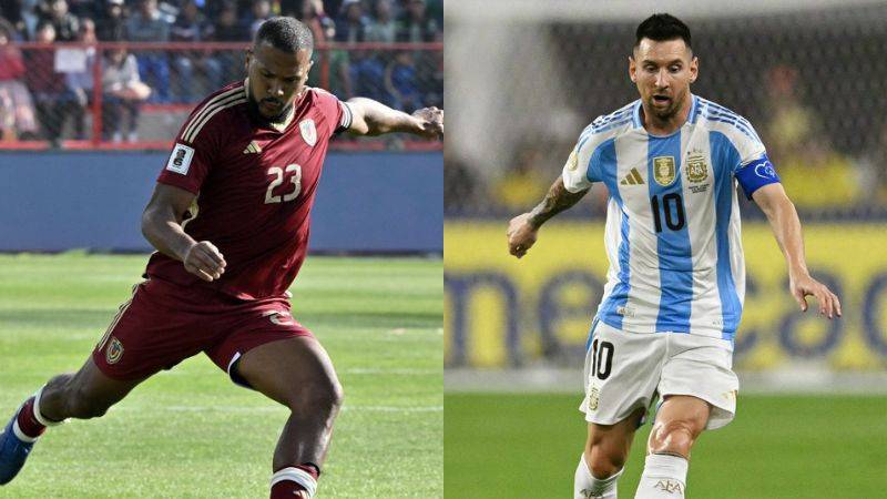 Venezuela vs. Argentina por la novena fecha de las Eliminatorias
