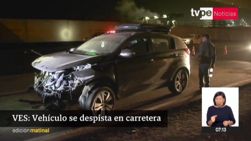 Villa El Salvador Panamericana Sur accidente de tránsito