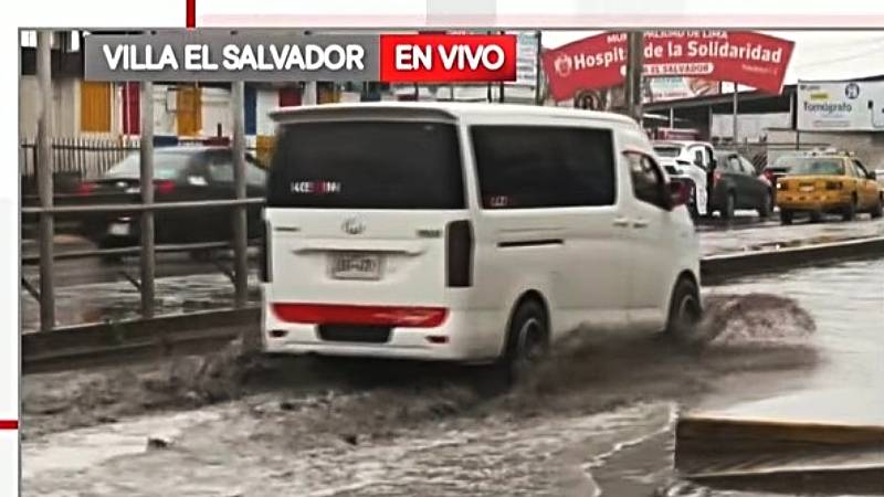 Villa el salvador Senamhi lluvias precipitaciones