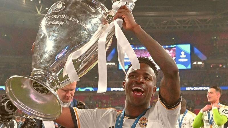 Brasil vinícius jr champions league argentina neymar