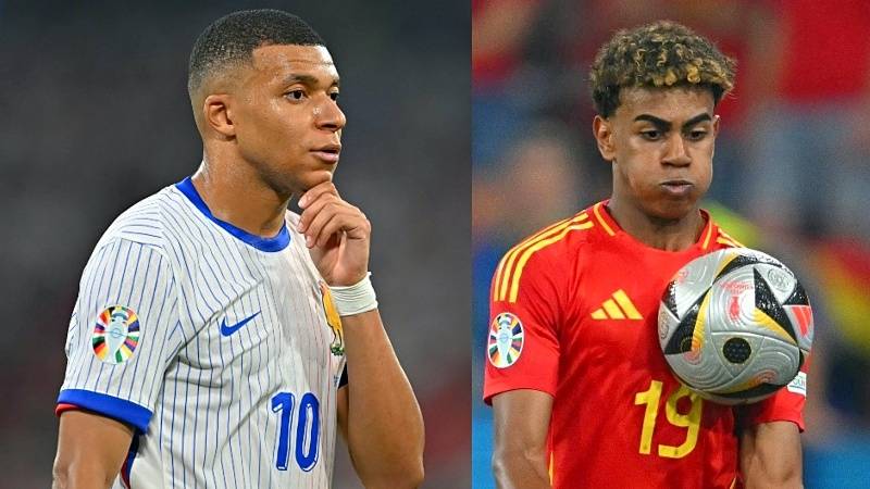 Yamal mbappé francia españa eurocopa