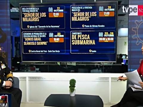 Marina de Guerra del Perú conmemora su 204 aniversario Miguel Grau