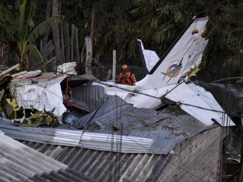 accidente aéreo en Colombia