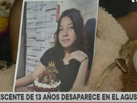 El Agustino: adolescente de 13 años desaparece