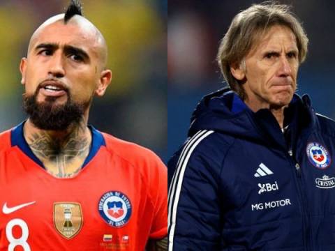 Arturo Vidal critica a Ricardo Gareca tras caída de Chile