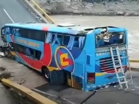 accidente bus chancay