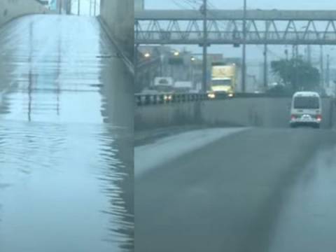 Huachipa bypass inundado