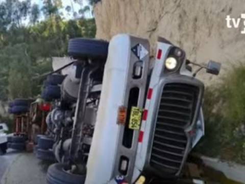 Accidente en Cajamarca