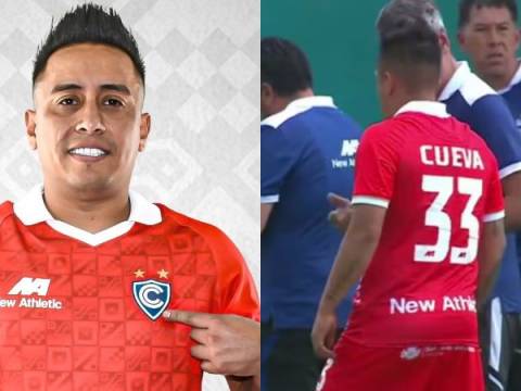 Christian Cueva debutó con Cienciano