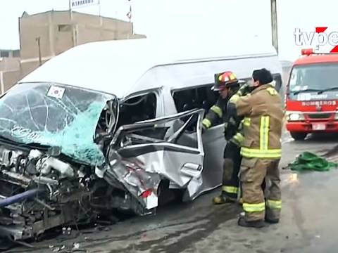 chosica combi tráiler accidente ramiro prialé