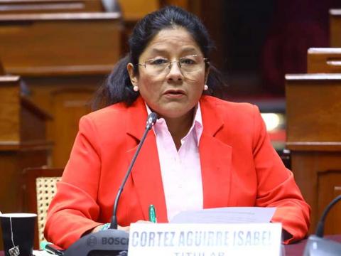 Congreso   Comisión de Ética    Isabel Cortez