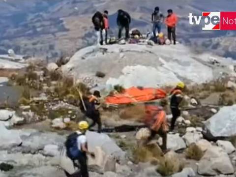 Huaraz  cuerpo momificado en nevado Huascarán